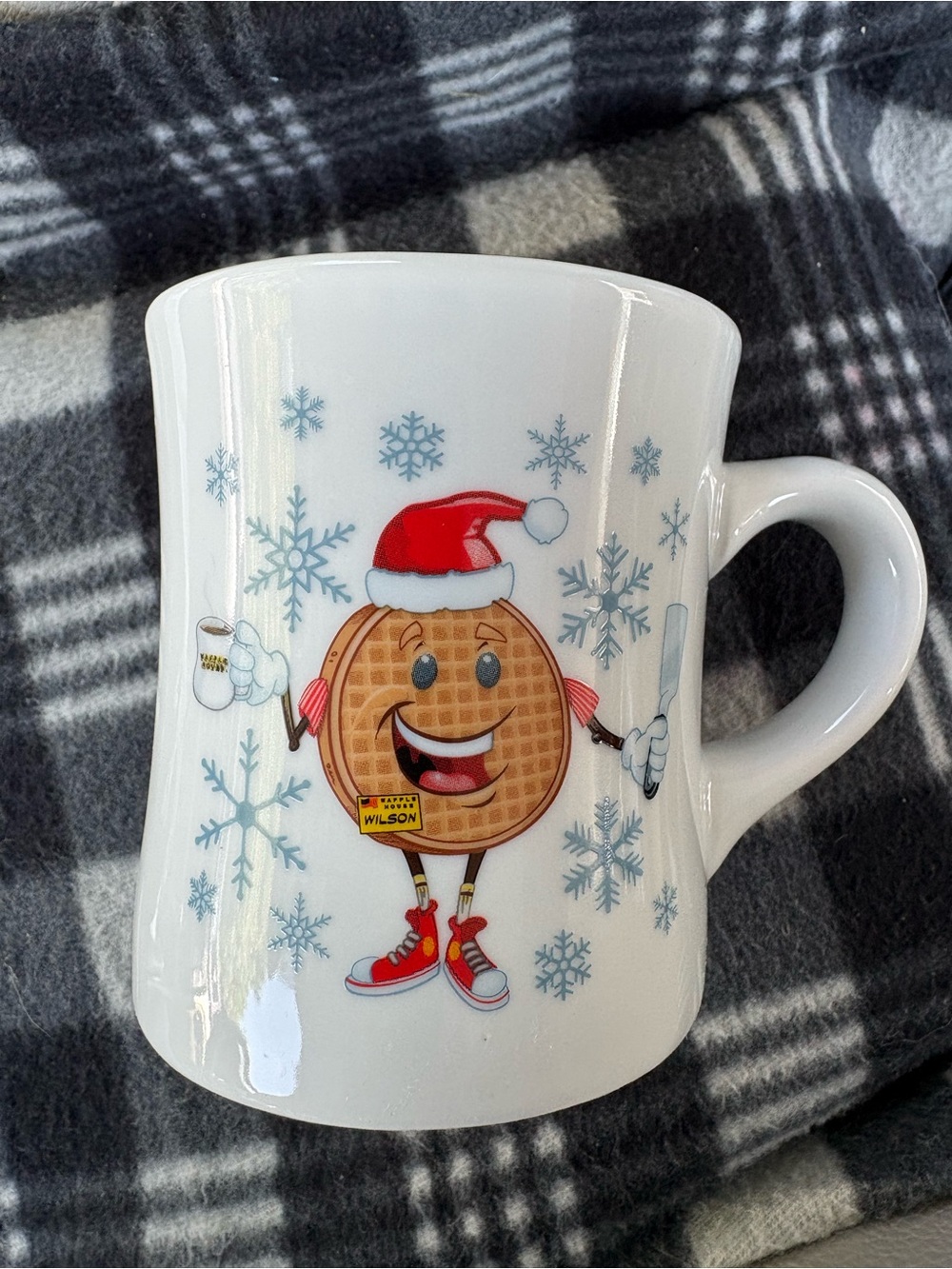 2020 Waffle House Holiday Coffee Mug — Santa Waffle